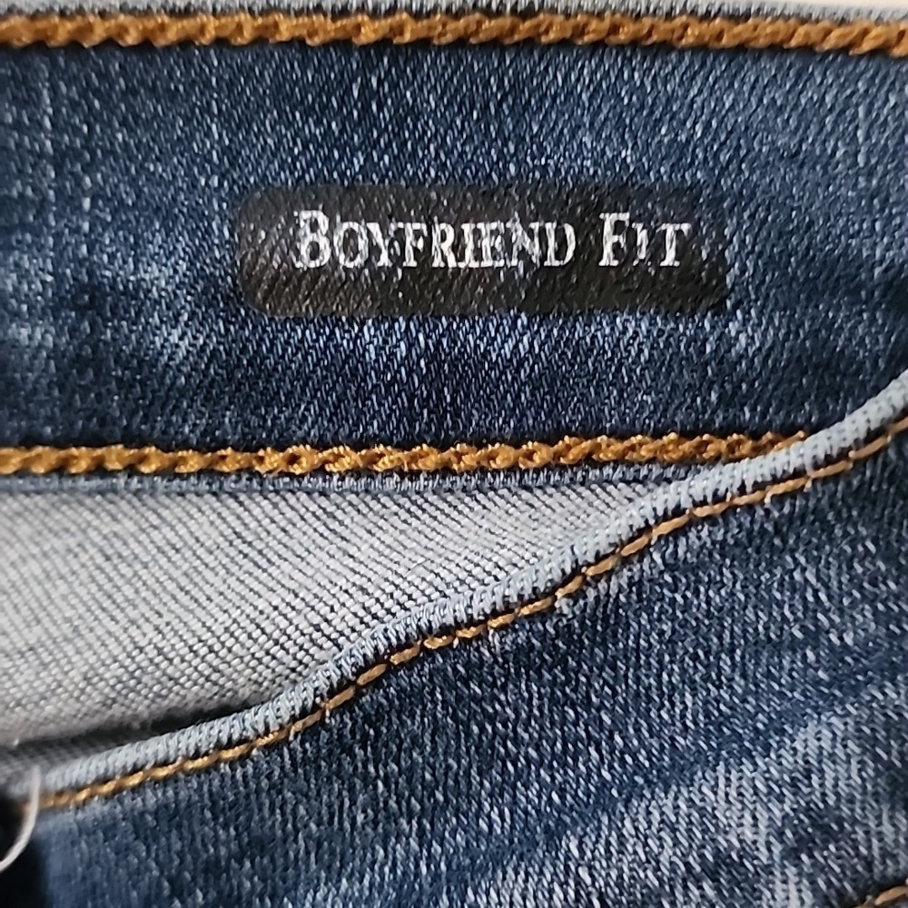 Judy Blue Boyfriend Fit Jeans Distressed Size 26 - Picture 9 of 10